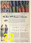 1942 Sears Spring Summer Catalog, Page 32