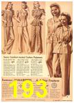 1942 Sears Spring Summer Catalog, Page 193