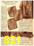 1940 Sears Fall Winter Catalog, Page 821