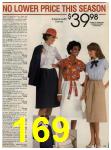1984 Sears Spring Summer Catalog, Page 169