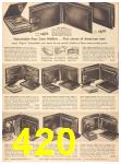 1950 Sears Fall Winter Catalog, Page 420