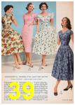 1957 Sears Spring Summer Catalog, Page 39