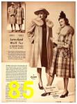 1942 Sears Spring Summer Catalog, Page 85
