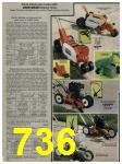 1984 Sears Spring Summer Catalog, Page 736