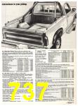 1981 Sears Fall Winter Catalog, Page 737