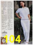 1991 Sears Spring Summer Catalog, Page 104