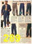 1942 Sears Spring Summer Catalog, Page 289