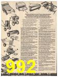 1982 Sears Spring Summer Catalog, Page 992