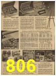 1962 Sears Spring Summer Catalog, Page 806