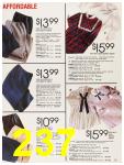 1987 Sears Fall Winter Catalog, Page 237