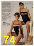 1984 Sears Spring Summer Catalog, Page 74