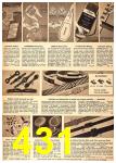 1949 Sears Spring Summer Catalog, Page 431