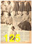 1954 Sears Spring Summer Catalog, Page 125