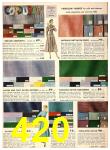 1950 Sears Spring Summer Catalog, Page 420