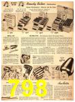 1951 Sears Spring Summer Catalog, Page 798