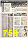1969 Sears Fall Winter Catalog, Page 759
