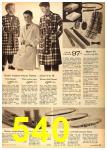 1962 Sears Fall Winter Catalog, Page 540