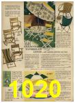 1962 Sears Spring Summer Catalog, Page 1020