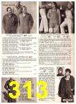 1969 Sears Fall Winter Catalog, Page 313