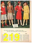 1946 Sears Spring Summer Catalog, Page 219