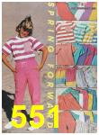 1988 Sears Spring Summer Catalog, Page 551