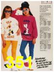 1987 Sears Fall Winter Catalog, Page 351