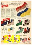 1949 Sears Spring Summer Catalog, Page 243