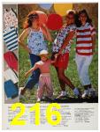 1987 Sears Spring Summer Catalog, Page 216