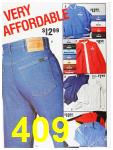 1987 Sears Spring Summer Catalog, Page 409
