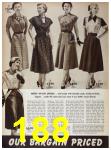 1951 Sears Fall Winter Catalog, Page 188