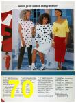 1986 Sears Spring Summer Catalog, Page 70