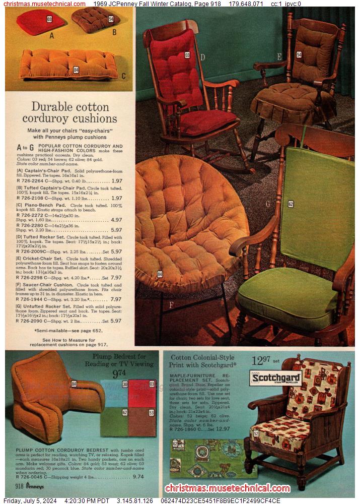1969 JCPenney Fall Winter Catalog, Page 918