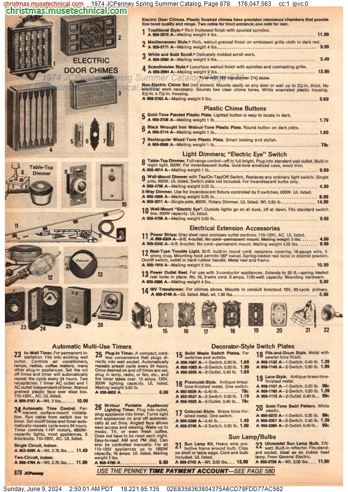 1974 JCPenney Spring Summer Catalog, Page 878