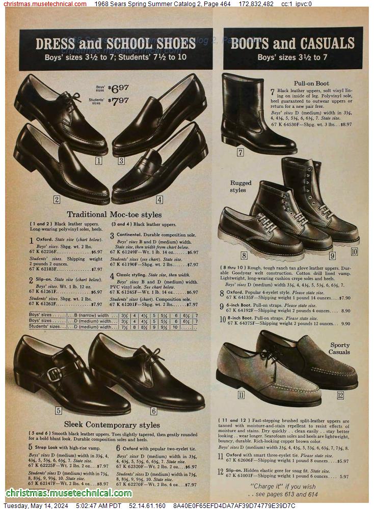 1968 Sears Spring Summer Catalog 2, Page 464