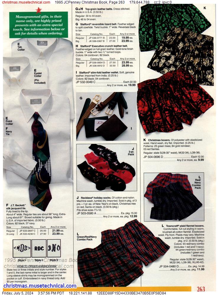 1995 JCPenney Christmas Book, Page 263
