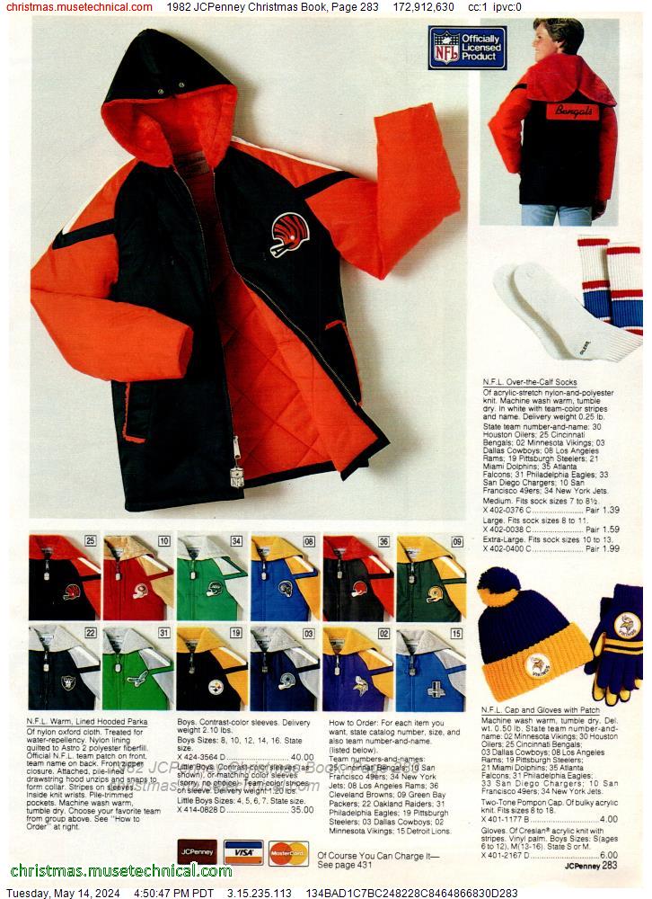 1982 JCPenney Christmas Book, Page 283