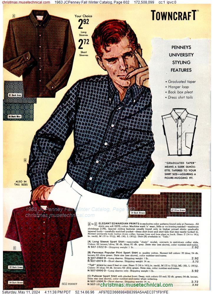1963 JCPenney Fall Winter Catalog, Page 602