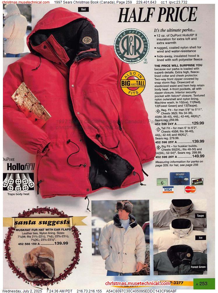 1997 Sears Christmas Book (Canada), Page 259
