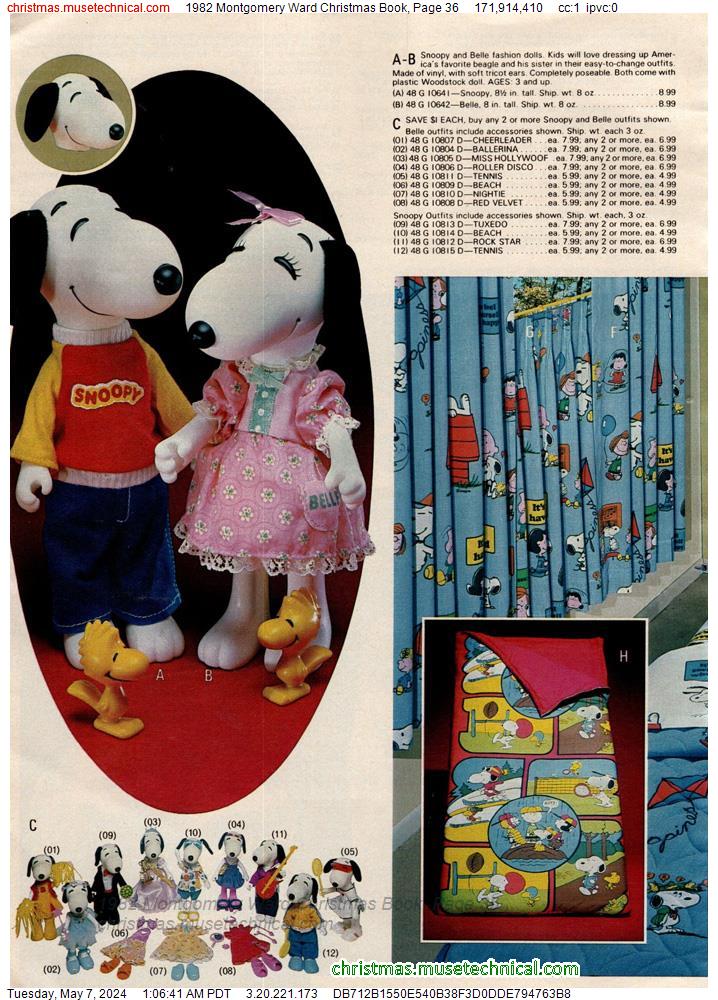 1982 Montgomery Ward Christmas Book, Page 36