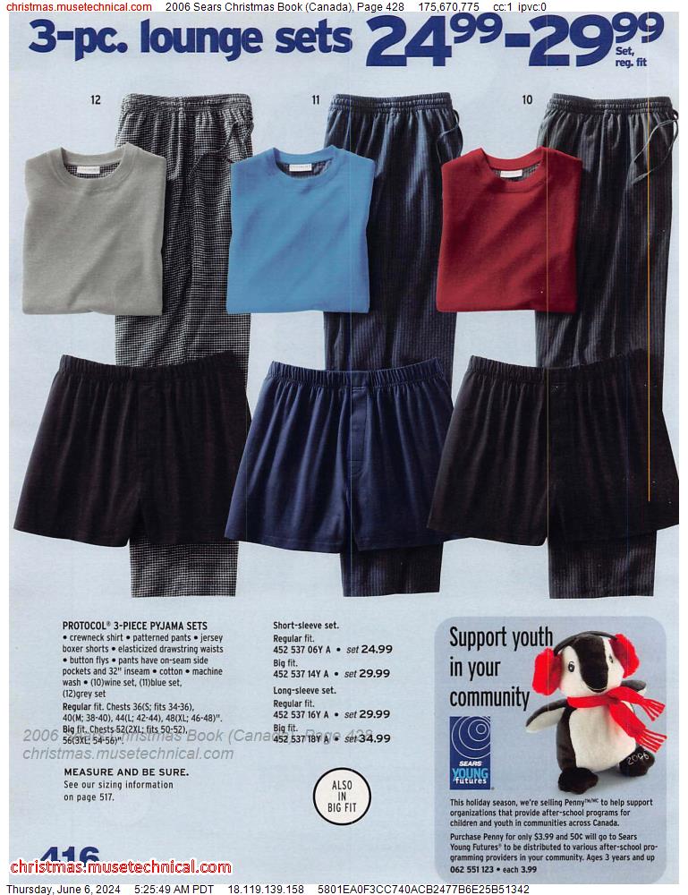 2006 Sears Christmas Book (Canada), Page 428