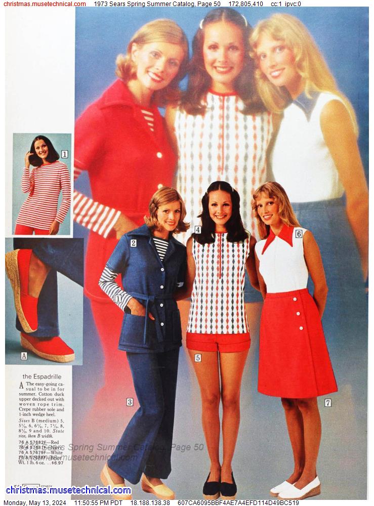 1973 Sears Spring Summer Catalog, Page 50
