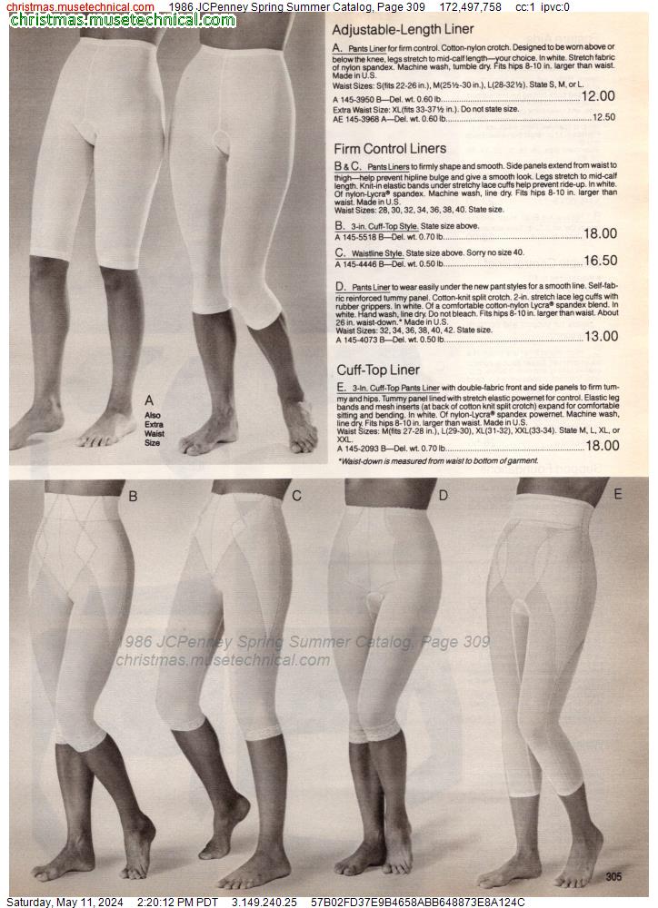 1986 JCPenney Spring Summer Catalog, Page 309