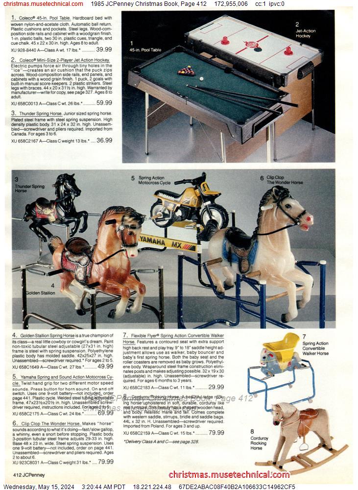1985 JCPenney Christmas Book, Page 412
