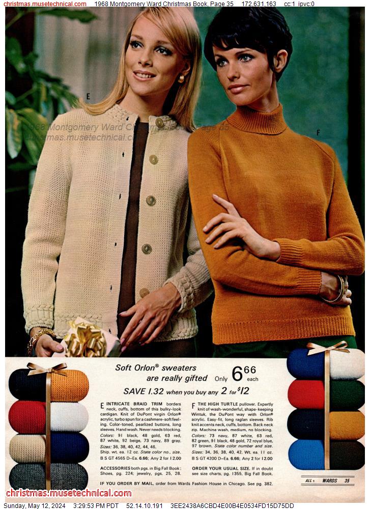 1968 Montgomery Ward Christmas Book, Page 35