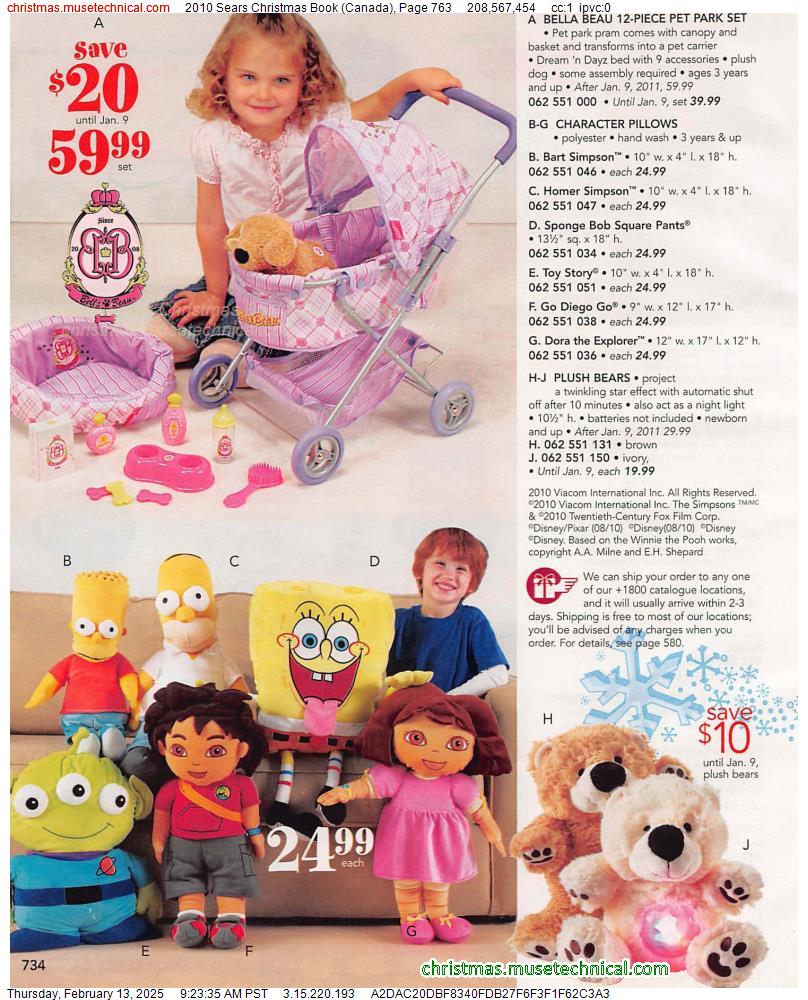 2010 Sears Christmas Book (Canada), Page 763