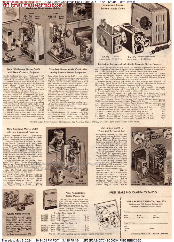 1956 Sears Christmas Book, Page 325