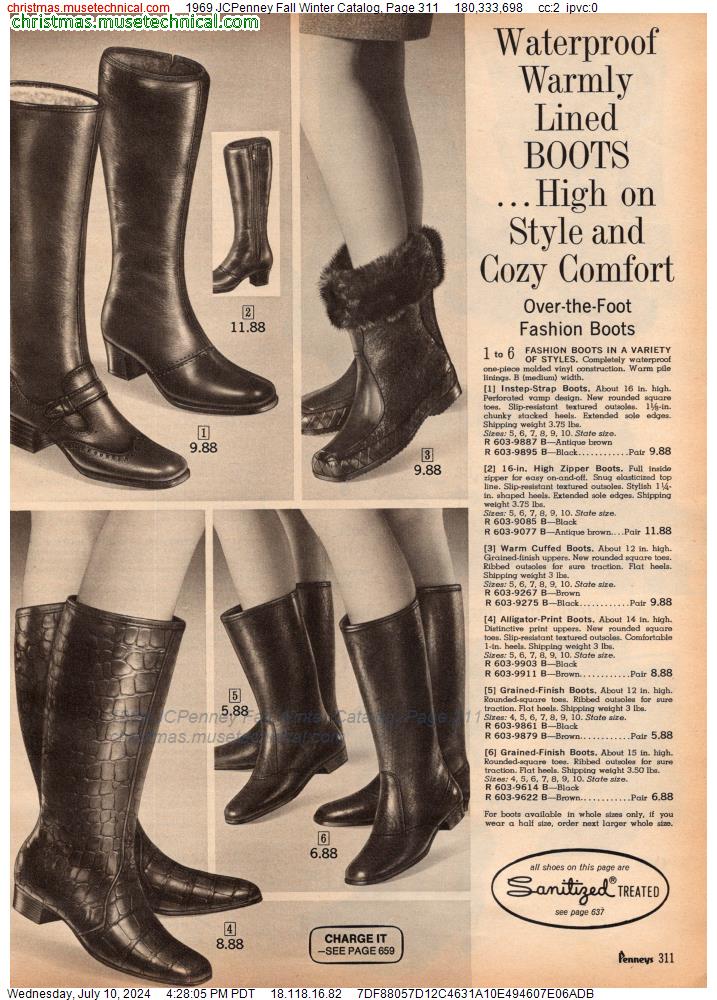 1969 JCPenney Fall Winter Catalog, Page 311