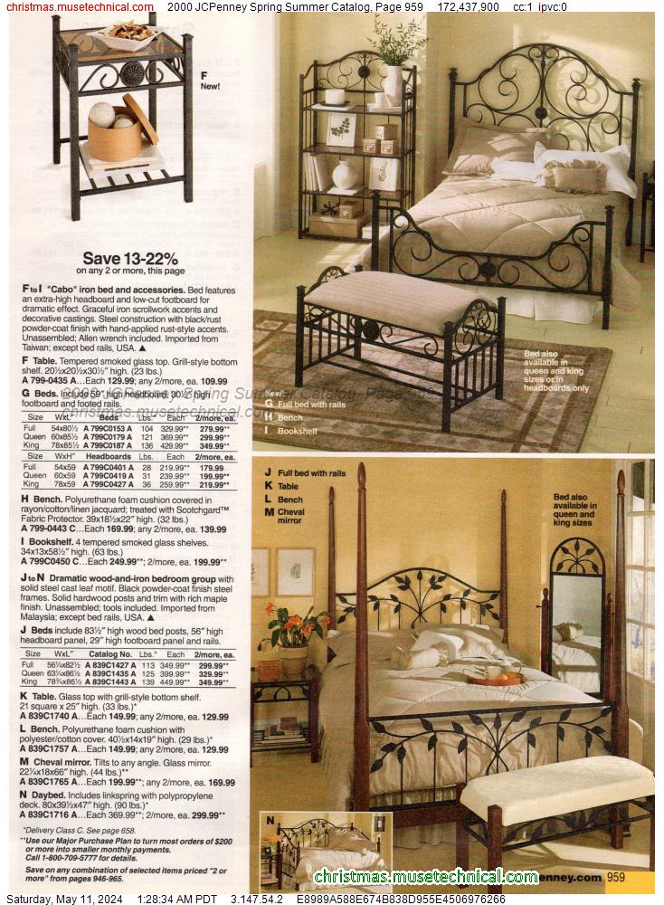 2000 JCPenney Spring Summer Catalog, Page 959