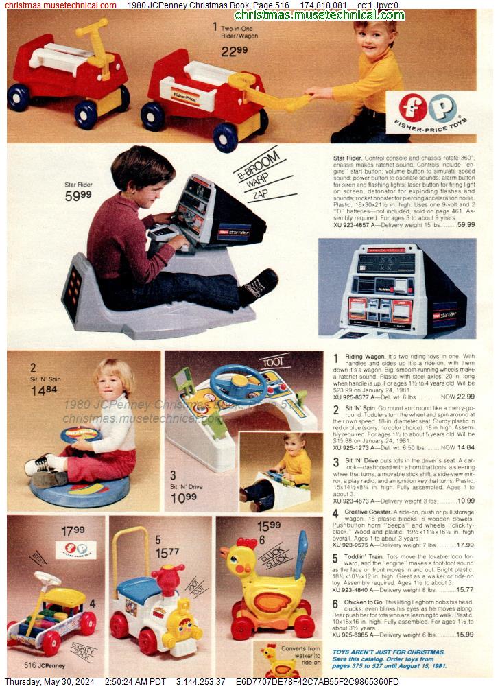1980 JCPenney Christmas Book, Page 516