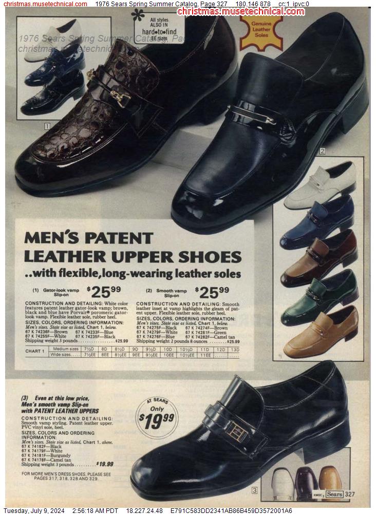1976 Sears Spring Summer Catalog, Page 327